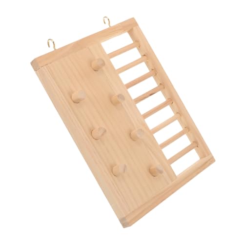 SOIMISS Kletterspielzeug für Hamster und Meerschweinchen Holzleiter für Kleintiere Sicher und für Käfige und Spielplätze Einfach zu Reinigen Bewegen SOIMISS Kletterspielzeug für Hamster und Meerschweinchen Holzleiter für Kleintiere Sicher und für Käfige und Spielplätze Einfach zu Reinigen Bewegen von SOIMISS