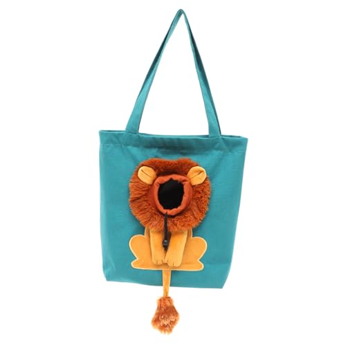 SOIMISS Leichte Canvas Haustier Tragetasche mit Löwenmotiv Langlebig und Tragbar für Katzen Kleine Hunde und Kleintiere Große Reistasche für Unterwegs und Ausflüge SOIMISS Leichte Canvas Haustier Tragetasche mit Löwenmotiv Langlebig und Tragbar für Katzen Kleine Hunde und Kleintiere Große Reistasche für Unterwegs und Ausflüge von SOIMISS