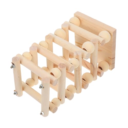 SOIMISS Mehrzweck Kaninchen Futterhalter Holz Grasspender Holzständer für Kleintiere Wie Hamster Meerschweinchen Chinchilla mit Langlebigem Naturholz Sauberer Futterplatz für Heu und von SOIMISS