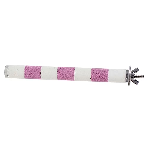 SOIMISS Papageienspielzeug Vogelkäfig Sitzstange 20cm mit Krallen Schleifstab aus Bissbeständig Installieren für Sittiche und Papageien SOIMISS Papageienspielzeug Vogelkäfig Sitzstange 20cm mit Krallen Schleifstab aus Bissbeständig Installieren für Sittiche und Papageien von SOIMISS