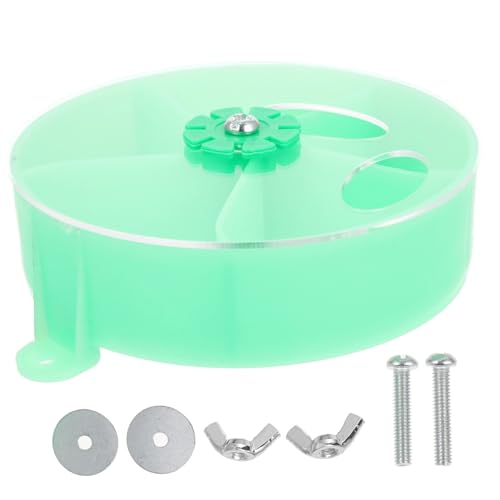 SOIMISS Futterspender Für Papageien Aus Acryl Liefertbox Mit Ball-Puzzle Für Vögel Nahrungssuche Spielzeug Für Haustiere Futterbox Für Papageien Einfach Zu Reinigen Montieren von SOIMISS