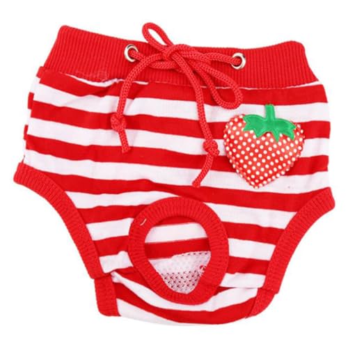 SOIMISS Periodenunterwäsche Hund hundepflege hundekleidung Hundemenstruationshöschen Dog Clothes hundebekleidung Haustier Baumwolle Schild Welpenwindelweibchen Periodenwindeln für Hunde von SOIMISS