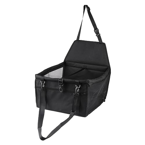 SOIMISS Pet Safety Seat Atmungsaktive Mesh Tragetasche für Hunde und Katzen Auto Sicherheitssitz mit Schwarz mit Verstärkten Stäben SOIMISS Pet Safety Seat Atmungsaktive Mesh Tragetasche für Hunde und Katzen Auto Sicherheitssitz mit Schwarz mit Verstärkten Stäben von SOIMISS