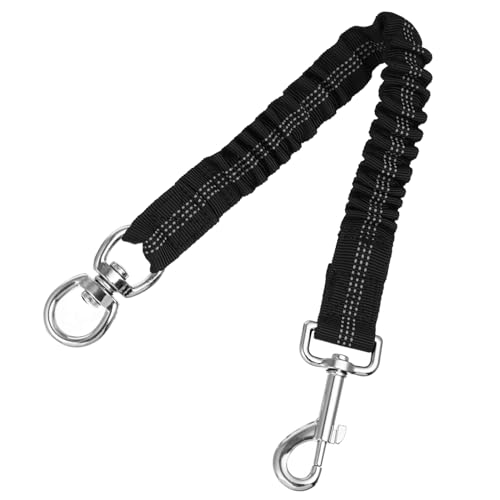 SOIMISS Reflektierende Nylon Hundeleine für Kleine und Mittelgroße Hunde Elastische Verlängerungsleine für Sicheres und Joggen und Wetterfeste Trainingsleine Schwarz SOIMISS Reflektierende Nylon Hundeleine für Kleine und Mittelgroße Hunde Elastische Verlängerungsleine für Sicheres und Joggen und Wetterfeste Trainingsleine Schwarz von SOIMISS