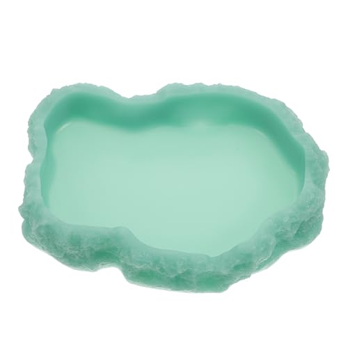 SOIMISS Reptile Luminous Feeding Bowl Haltbare Harz Wasserschale für Eidechsen und Schildkröten Dekorative Futterschale für Reptilien Leicht zu Reinigen und Sicher für Haustiere SOIMISS Reptile Luminous Feeding Bowl Haltbare Harz Wasserschale für Eidechsen und Schildkröten Dekorative Futterschale für Reptilien Leicht zu Reinigen und Sicher für Haustiere von SOIMISS