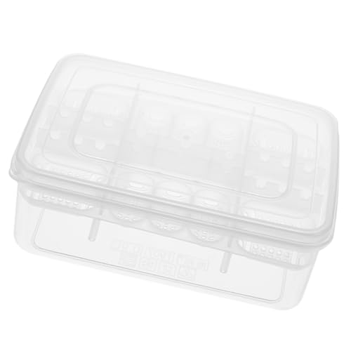 SOIMISS Reptilien Brutkasten für Eier Transparente Inkubationsbox aus Robustem Kunststoff Leicht und Kompakt zur Beobachtung Schlüpfens von Reptilien Eiern SOIMISS Reptilien Brutkasten für Eier Transparente Inkubationsbox aus Robustem Kunststoff Leicht und Kompakt zur Beobachtung Schlüpfens von Reptilien Eiern von SOIMISS