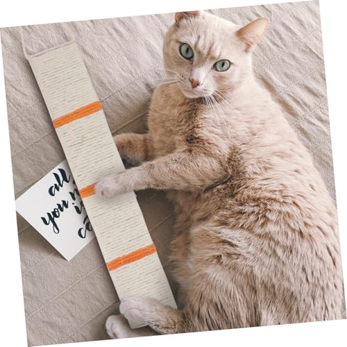 SOIMISS Sisal Katzen Kratzmatte zum Aufhängen Robuste Kratzpappe für Türen und Ecken Natürliche Sisalfaser Mittlere Farblich Sortiert Katzenspielzeug zur Beschäftigung Zufällige Farbe von SOIMISS