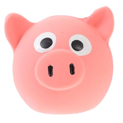 SOIMISS Sprachschweinkopfspielzeug kaut Schweinespielzeug für Hund Welpenspielzeug Zahnen Karikatur Kauen Haustier -Kauspielzeug für Haustiere Schweinehundespielzeug Emulsion SOIMISS Sprachschweinkopfspielzeug kaut Schweinespielzeug für Hund Welpenspielzeug Zahnen Karikatur Kauen Haustier -Kauspielzeug für Haustiere Schweinehundespielzeug Emulsion von SOIMISS