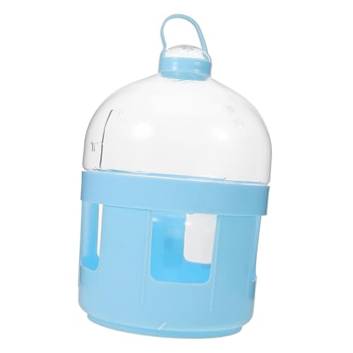 SOIMISS Tauben Trinkflasche Transparent Wasserspender Vogelkäfig Zubehör Langlebig Vogeltränke für Papageien Tauben und Haustier Vögel Einfach zu Reinigen und Praktisch von SOIMISS