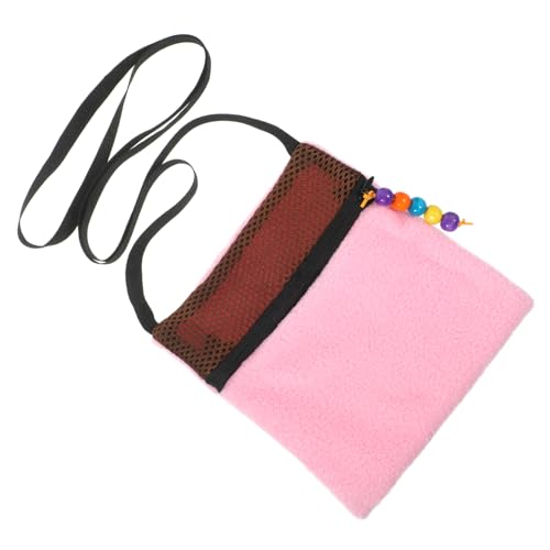 SOIMISS Tragbare Hamster Tragetasche aus Atmungsaktiv und Geräumig Kleintier Schlafsack für Unterwegs Geeignet für Hamster Ratten und Kleine Haustiere Praktisches Design mit von SOIMISS