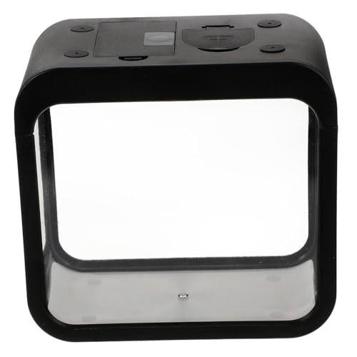 SOIMISS Transparent Mini Aquarium mit LED Licht Abnehmbare Fischzuchtbox für Kampffische Kompakt und Platzsparend Klares Design für Einfache Beobachtung für Schreibtisch und Dekoration SOIMISS Transparent Mini Aquarium mit LED Licht Abnehmbare Fischzuchtbox für Kampffische Kompakt und Platzsparend Klares Design für Einfache Beobachtung für Schreibtisch und Dekoration von SOIMISS