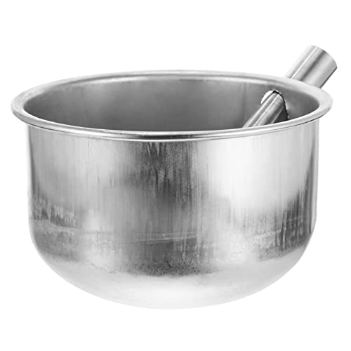 SOIMISS Trinkwassers chale für Schweine nass automatisch Isolierte Wasserflasche Schweinefleisch porkys waschbecken Tränkebecken für Rinder Wassernapf für Schweine Rostfreier Stahl Silver von SOIMISS