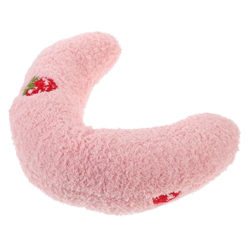 SOIMISS U Förmiges Katzenkissen Ultraweiches Beruhigendes für Katzen Rosa Erdbeer Design für Innenräume Bietet Nackenunterstützung und für Entspannte Ruhezeiten SOIMISS U Förmiges Katzenkissen Ultraweiches Beruhigendes für Katzen Rosa Erdbeer Design für Innenräume Bietet Nackenunterstützung und für Entspannte Ruhezeiten von SOIMISS