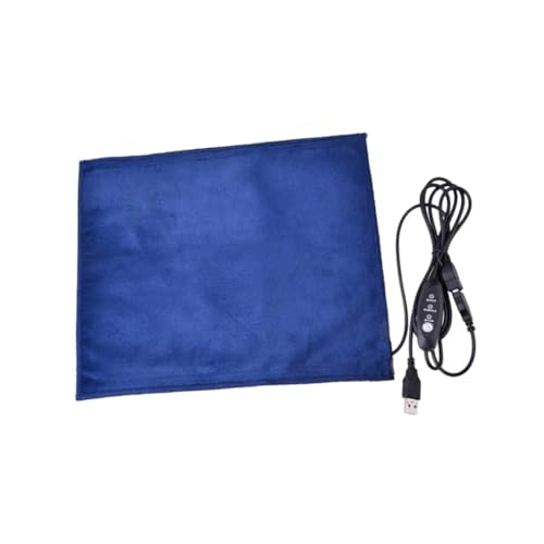 SOIMISS USB Haustier Heizmatte Blau Elektrisch Konstante Temperatur Heizkissen Flexibel Energiesparend Für Katzen und Hunde Haustierbett Geeignet von SOIMISS