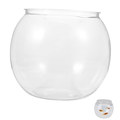 SOIMISS Unzerbrechliches Transparentes Fischglas Kreatives Desktop Aquarium für Büro und Wohnraumdekoration Mittlere Stilvoller Fischbehälter für Fische und Pflanzen SOIMISS Unzerbrechliches Transparentes Fischglas Kreatives Desktop Aquarium für Büro und Wohnraumdekoration Mittlere Stilvoller Fischbehälter für Fische und Pflanzen von SOIMISS