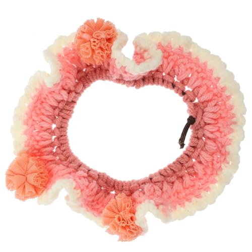 SOIMISS Verstellbares Katzenhalsband mit Blumenmotiv Leichter Hautfreundlicher Katzen und Hundehalskragen Dekoratives Accessoire mit Glocke für Festliche Anlässe und Alltag SOIMISS Verstellbares Katzenhalsband mit Blumenmotiv Leichter Hautfreundlicher Katzen und Hundehalskragen Dekoratives Accessoire mit Glocke für Festliche Anlässe und Alltag von SOIMISS