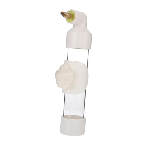 SOIMISS Vogeltrinker Wasserspender Für Vögel Wasserzufuhr Vogeltränke Für Den Garten Vogelfütterer Klein Vogel Fütterer Futterstelle Für Wasservögel Hängenden Vogelhäuschen Groß Weiß PVC von SOIMISS