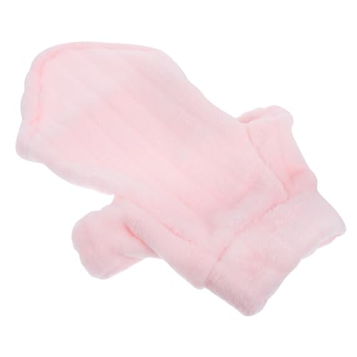SOIMISS Warmer Wintermantel für Sphynx Katzen Xs Weicher Dicker Pullover mit Stehkragen Atmungsaktive Haustierkleidung für Katzen Pflegeleicht und Strapazierfähig Hellrosa Design von SOIMISS