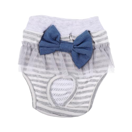 SOIMISS Wiederverwendbare Hundewindel aus Atmungsaktivem Baumwollmaterial Waschbare Hygienehose für Weibliche Haustiere Komfortable Periodenpanties mit Elegantem Muster Geeignet für SOIMISS Wiederverwendbare Hundewindel aus Atmungsaktivem Baumwollmaterial Waschbare Hygienehose für Weibliche Haustiere Komfortable Periodenpanties mit Elegantem Muster Geeignet für von SOIMISS