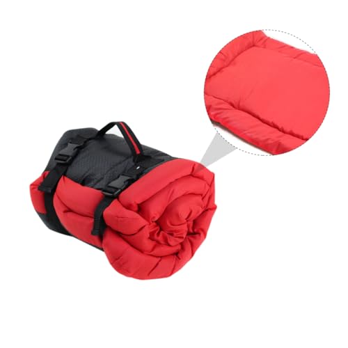 SOIMISS wasserdichte Faltbare Haustiermatte Rot Tragbares Atmungsaktives Kissen für Hunde Katzen Kaninchen Robust Kratzfest Vielseitig für Outdoor und Zuhause Geeignet von SOIMISS