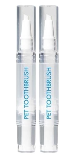 SOKTDO Haustier-Zahnbürstenstift, Zahnreinigungsstift for Hunde, Zahnsteinentferner for Hunde, for die Zahnreinigung von Haustieren, Zahnpflegewerkzeuge(2pcs) von SOKTDO
