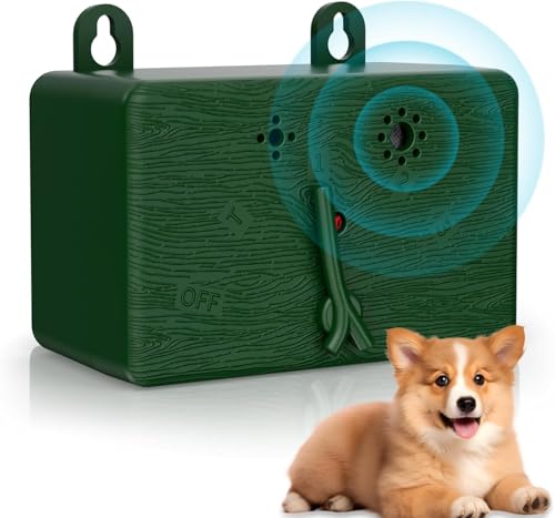 Anti Bell Gerät Hunde, 3 Modi Antibell Ultraschall Gerät, 50 Fuß Stopp Hundebell Gerät, IPX4 Wasserdichtes Anti-Bell-Mittel für Hunde das Training Großer Kleiner Hunde im Freien Innenbereich Antibell von SOLITUZURODE