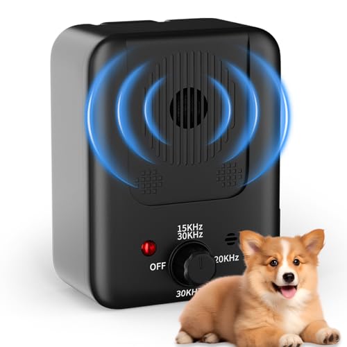Anti Bell Gerät Hunde,3 Modi Antibell Ultraschall Gerät,33FT Bereich Hund Bellen Abschreckung Barke Box für Indoor Outdoor,Hund Bellen Schalldämpfer sicher für für Kleiner Großer Mittelgroßer Anti Bell Gerät Hunde,3 Modi Antibell Ultraschall Gerät,33FT Bereich Hund Bellen Abschreckung Barke Box für Indoor Outdoor,Hund Bellen Schalldämpfer sicher für für Kleiner Großer Mittelgroßer von SOLITUZURODE