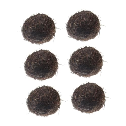 SOLUSTRE 1 Satz Simulation Rattan Vogelnest Vogelhäuser Vogelnest Natürliches Dekoratives Vogelnest Vogelhäuser Gartenarbeit Im Freien Vogeldekor Künstliche Vogelnester 6 Stück SOLUSTRE 1 Satz Simulation Rattan Vogelnest Vogelhäuser Vogelnest Natürliches Dekoratives Vogelnest Vogelhäuser Gartenarbeit Im Freien Vogeldekor Künstliche Vogelnester 6 Stück von SOLUSTRE