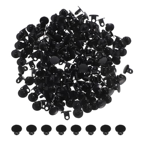 SOLUSTRE 100 Stück Kunststoff-Reflexbälle, Einfädelrohr, Schnalle, Stirnband, Boxball und Saitenverbinder, Spielzeugzubehör für selbstgemachte Haustierspielzeug-Saiten, Schwarz SOLUSTRE 100 Stück Kunststoff-Reflexbälle, Einfädelrohr, Schnalle, Stirnband, Boxball und Saitenverbinder, Spielzeugzubehör für selbstgemachte Haustierspielzeug-Saiten, Schwarz von SOLUSTRE