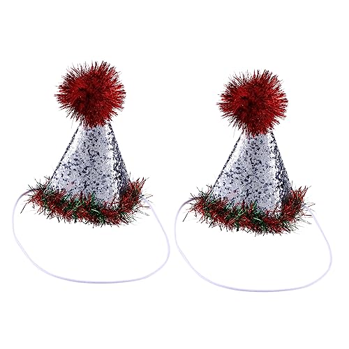 SOLUSTRE 2 Stück Haustier Weihnachtsmützen Weiche Hautfreundliche Festtagskappen für Hunde und Katzen Komfortabel Formschlüssig für Fotos und Weihnachtsfeiern SOLUSTRE 2 Stück Haustier Weihnachtsmützen Weiche Hautfreundliche Festtagskappen für Hunde und Katzen Komfortabel Formschlüssig für Fotos und Weihnachtsfeiern von SOLUSTRE