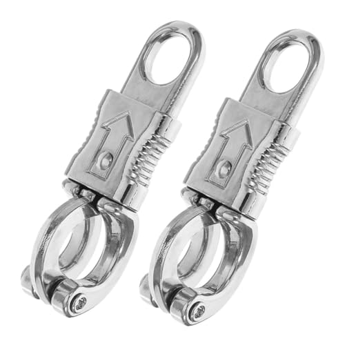 SOLUSTRE 2 Stück Seilfreisetzungsklammern Verzinkte Karabinerhaken Für Pferde Langlebige Seilhängehaken Aus Zinklegierung Outdoor Pferdezubehör Für Training Und Wettkampf SOLUSTRE 2 Stück Seilfreisetzungsklammern Verzinkte Karabinerhaken Für Pferde Langlebige Seilhängehaken Aus Zinklegierung Outdoor Pferdezubehör Für Training Und Wettkampf von SOLUSTRE