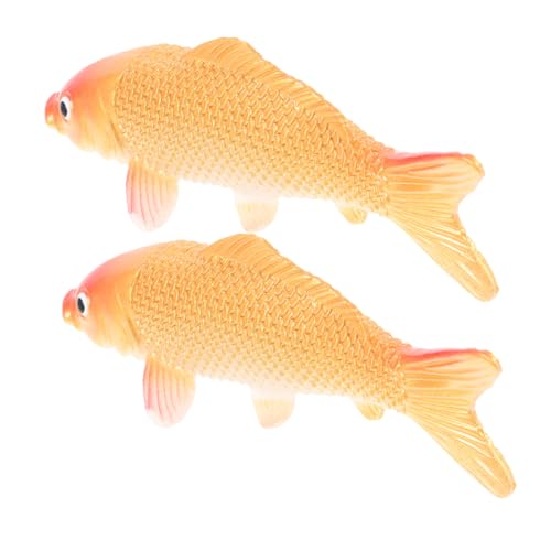 SOLUSTRE 2stücke Kunstfische Für Aquarien Naturgetreues Fischmodell Fischmodell Aquarium-Ornamente Künstliche Modellfische Fischrequisiten Künstliche Fischmodelle Kunstfische Für von SOLUSTRE