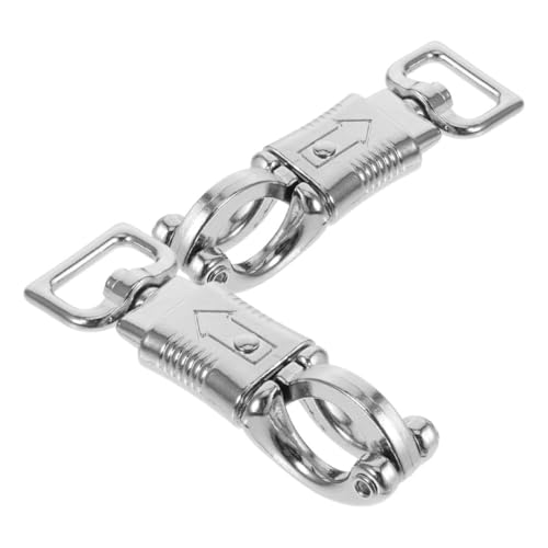 SOLUSTRE 2stücke Schnappclips Für Reiterei Robuste Metallclips Für Pferde-zubehör Schneller Release-Haken Für Outdoor-aktivitäten Mit Pferden SOLUSTRE 2stücke Schnappclips Für Reiterei Robuste Metallclips Für Pferde-zubehör Schneller Release-Haken Für Outdoor-aktivitäten Mit Pferden von SOLUSTRE