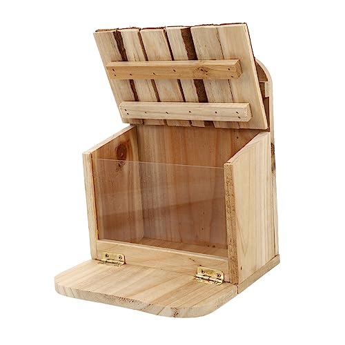 SOLUSTRE Eichhörnchen Futterspender Für Draußen Maiskolbenhalter Und Nussständer Holz Loader Für Haustier Futtertisch Pet Fütterung Versorgung SOLUSTRE Eichhörnchen Futterspender Für Draußen Maiskolbenhalter Und Nussständer Holz Loader Für Haustier Futtertisch Pet Fütterung Versorgung von SOLUSTRE
