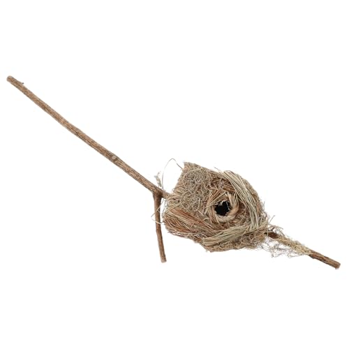 SOLUSTRE Gartenornament Mit Stehpfahl Dekoratives Vogelhaus-Ornament Für Draußen Rustikales Vogelhaus-pfahl- Für Garten Kompakt Und Vielseitig Einsetzbar SOLUSTRE Gartenornament Mit Stehpfahl Dekoratives Vogelhaus-Ornament Für Draußen Rustikales Vogelhaus-pfahl- Für Garten Kompakt Und Vielseitig Einsetzbar von SOLUSTRE