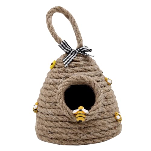 SOLUSTRE Gewebtes Hängedekor aus Naturmaterialien für Garten und Wohnraumdekoration Vielseitig Einsetzbar mit Einzigartigem Design SOLUSTRE Gewebtes Hängedekor aus Naturmaterialien für Garten und Wohnraumdekoration Vielseitig Einsetzbar mit Einzigartigem Design von SOLUSTRE