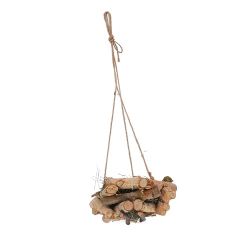 SOLUSTRE Hölzerner Vogelnistanhänger Kolibrisnest Vogelnestmaterial gewebte Vogelnester -Nester zum Aufhängen im Freien Vögel Nest -Vogelhaus Nistmaterial für Kolibris Holz SOLUSTRE Hölzerner Vogelnistanhänger Kolibrisnest Vogelnestmaterial gewebte Vogelnester -Nester zum Aufhängen im Freien Vögel Nest -Vogelhaus Nistmaterial für Kolibris Holz von SOLUSTRE