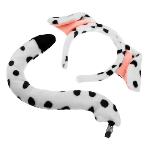 SOLUSTRE Hundekostüm Set Teilig Welpen Ohren Haarreif und Accessoires für Verkleidung Hundethema Cosplay Geburtstag Halloween Kostümspiel SOLUSTRE Hundekostüm Set Teilig Welpen Ohren Haarreif und Accessoires für Verkleidung Hundethema Cosplay Geburtstag Halloween Kostümspiel von SOLUSTRE