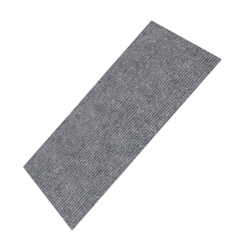 SOLUSTRE Selbstklebende Anti-Katzen-Kratzmatte Katzenkratzwand Möbelschutz vor Katzenkratzen Kratzunterlage Katzenkratzteppich kratzpads für Katzen Polyester Light Grey von SOLUSTRE
