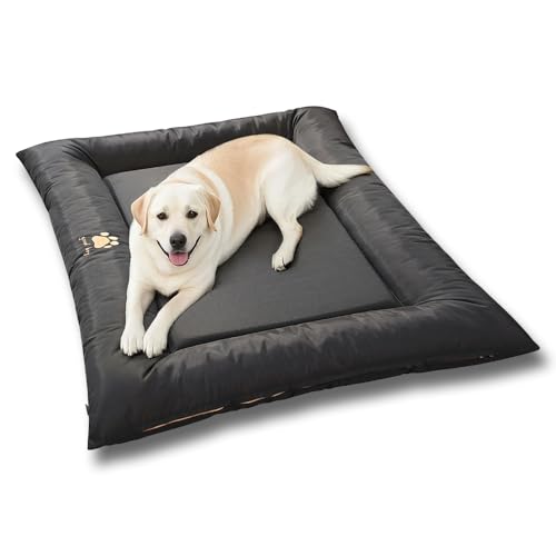 SOMAHE Hundebett für Hundekäfig, Oxford-Stoff, wasserdicht, für den Außenbereich, Käfigmatte, leicht auszuspülen, schwarz, 106,7 x 71,1 x 7,6 cm SOMAHE Hundebett für Hundekäfig, Oxford-Stoff, wasserdicht, für den Außenbereich, Käfigmatte, leicht auszuspülen, schwarz, 106,7 x 71,1 x 7,6 cm von SOMAHE