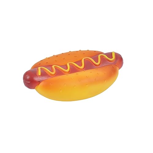 SONDEY Hot Dog Spielzeug Vinyl Sound 15,7 cm von SONDEY