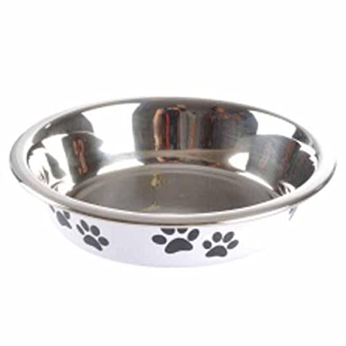 SONDEY Paris Prix Futternapf für Hunde und Katzen, Pfotenmotiv, 12 cm, Weiß SONDEY Paris Prix Futternapf für Hunde und Katzen, Pfotenmotiv, 12 cm, Weiß von SONDEY