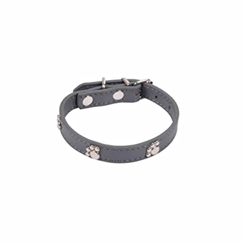 SONDEY Paris Prix Hundehalsband, Pfoten, 30 cm, Anthrazit SONDEY Paris Prix Hundehalsband, Pfoten, 30 cm, Anthrazit von SONDEY