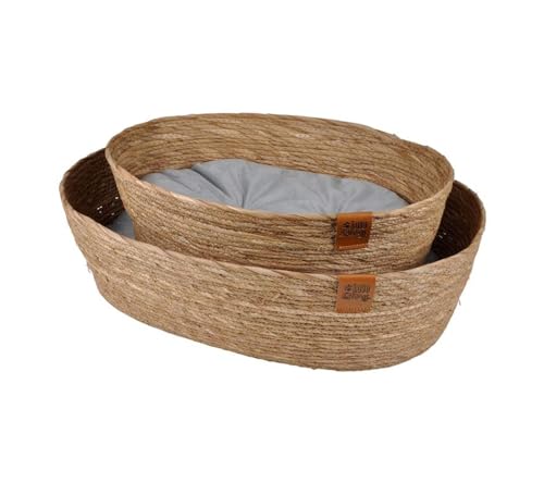 SONDEY Paris Prix Korb für Hunde & Katzen, Nomade, 57 cm, Natur, 2 Stück SONDEY Paris Prix Korb für Hunde & Katzen, Nomade, 57 cm, Natur, 2 Stück von SONDEY
