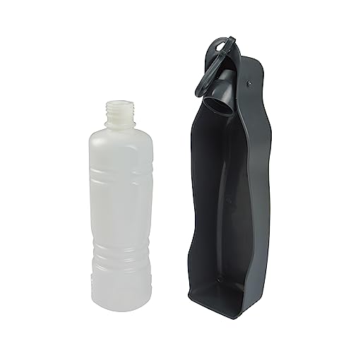 Reiseflasche, Polypropylen, 500 ml, 25,5 x 7 cm, Anthrazit von SONDEY