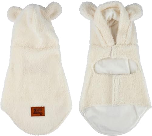 SONDEY Paris Prix Wooly Kuscheljacke für Hunde, 30 cm, Ecru SONDEY Paris Prix Wooly Kuscheljacke für Hunde, 30 cm, Ecru von SONDEY