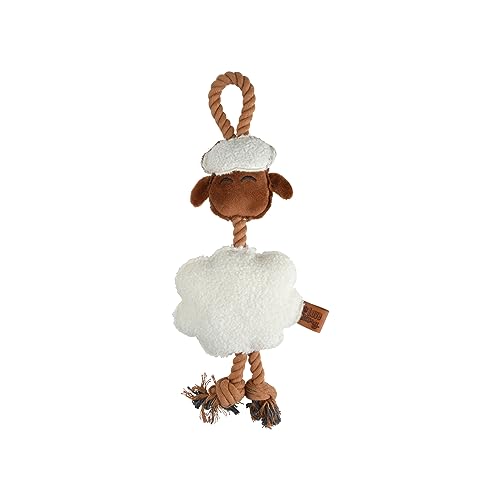 SONDEY Wooly Plüschtier Schaf mit Kordel aus Polyester, 15 x 6 x 40 cm von SONDEY