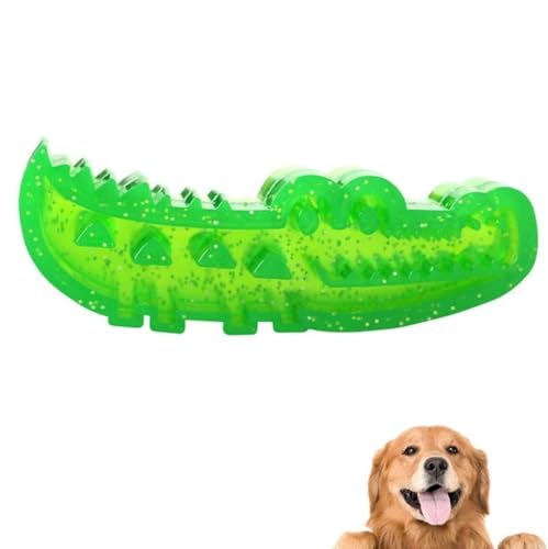 Slow Feed Chew and Fetch Crocodile, Dog Slow Feeder Puzzle Toy, Alligator Dogs Chew Toy for Large, Medium & Small Dogs Teeth Cleaning(16 * 6cm) von SONGDIQI