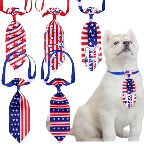 Hunde-Krawatten zum 4. Juli, Unabhängigkeitstag, verstellbare Sternstreifen-Halsband, patriotische Gedenktag, Haustier-Krawatten, Hundebinder für den täglichen Gebrauch, Urlaub, Geburtstag, Hunde-Krawatten zum 4. Juli, Unabhängigkeitstag, verstellbare Sternstreifen-Halsband, patriotische Gedenktag, Haustier-Krawatten, Hundebinder für den täglichen Gebrauch, Urlaub, Geburtstag, von SONGJIE