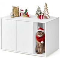 SONGMICS HOME Katzenklo-Schrank werkzeuglose Montage Push-to-Open Türen SONGMICS HOME Katzenklo-Schrank werkzeuglose Montage Push-to-Open Türen von SONGMICS HOME